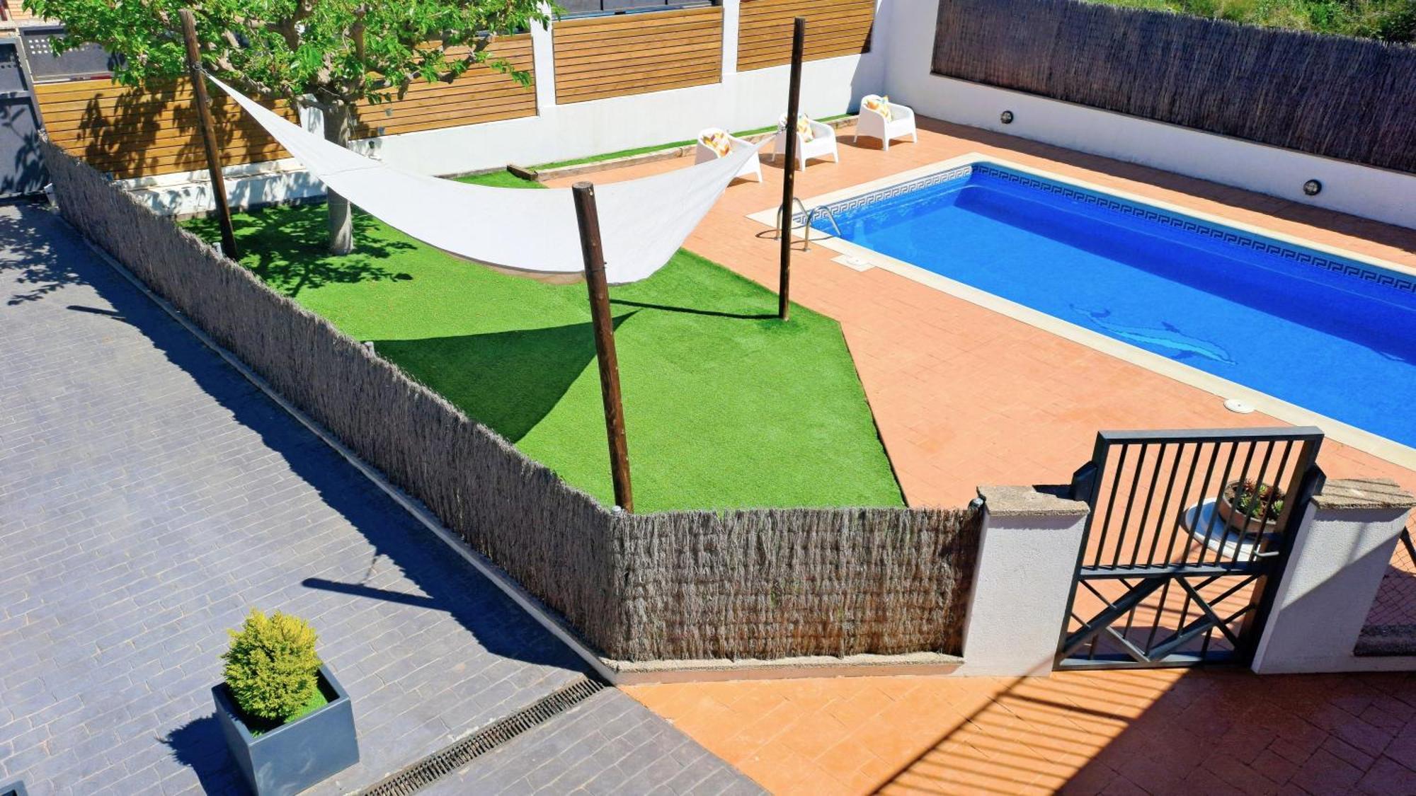 Morera Blanca Piscina, Barbacoa, Chill-Out San Mateu de Bages Eksteriør bilde